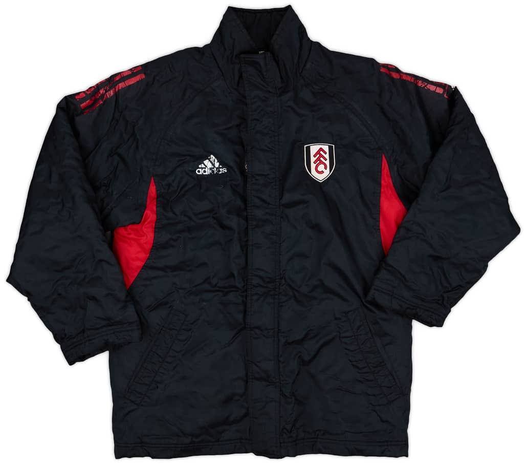 2001-02 Fulham adidas Padded Bench Coat - 4/10 - (S)