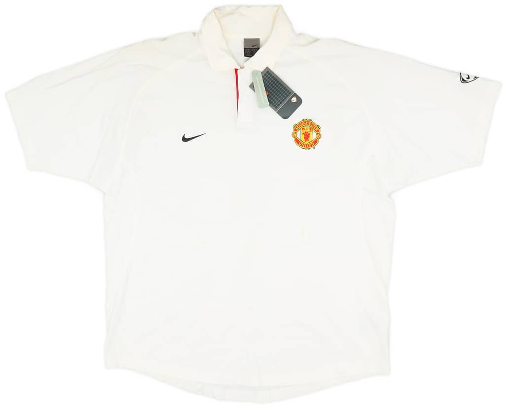 2003-04 Manchester United Nike Polo Shirt (XL)