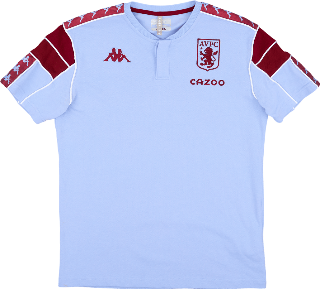 2020-21 Aston Villa Kappa Polo Shirt - 9/10 - (XL)