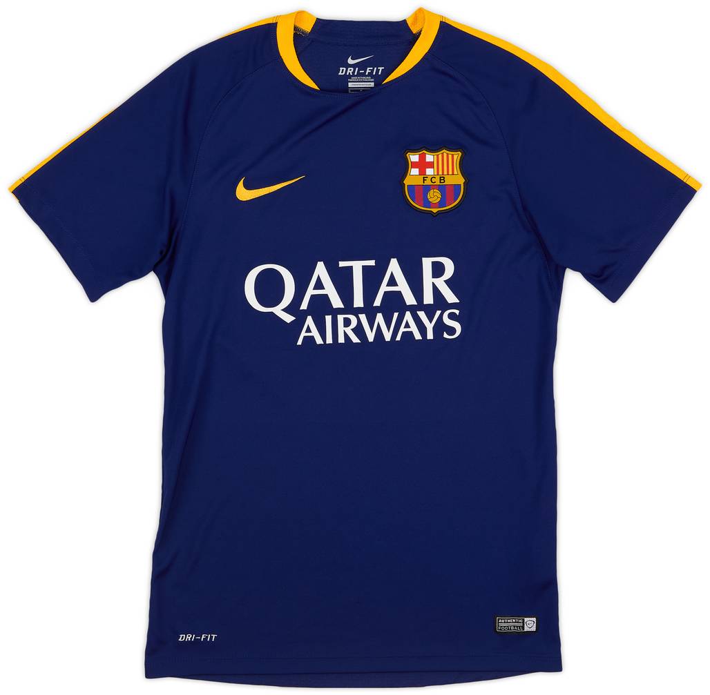 2015-16 Barcelona Nike Training Shirt - 9/10 - (S)