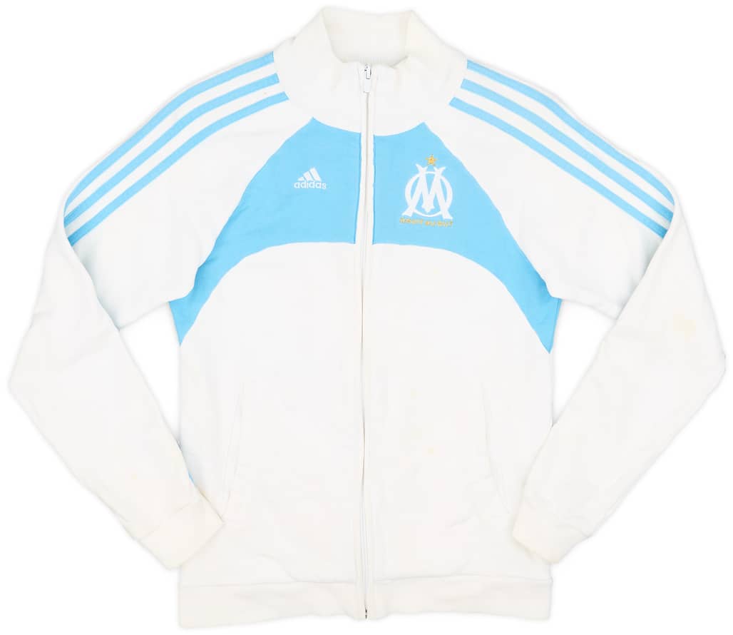 2007-08 Olympique Marseille adidas Track Jacket - 6/10 - (S)