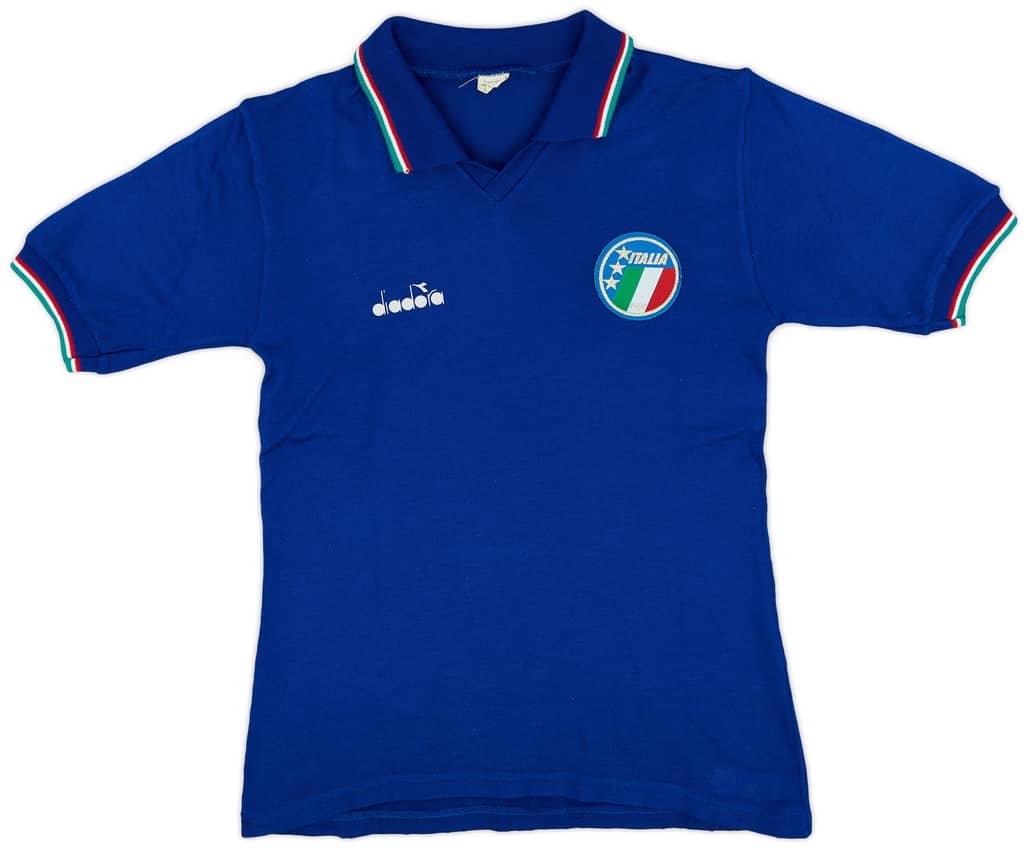 1986-88 Italy Home Shirt - 8/10 - (M.Boys)