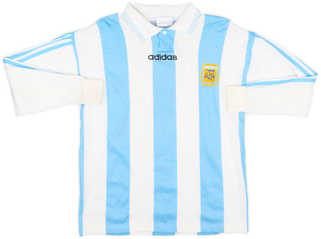 1994 Argentina Home L/S Shirt - 8/10 - (M)