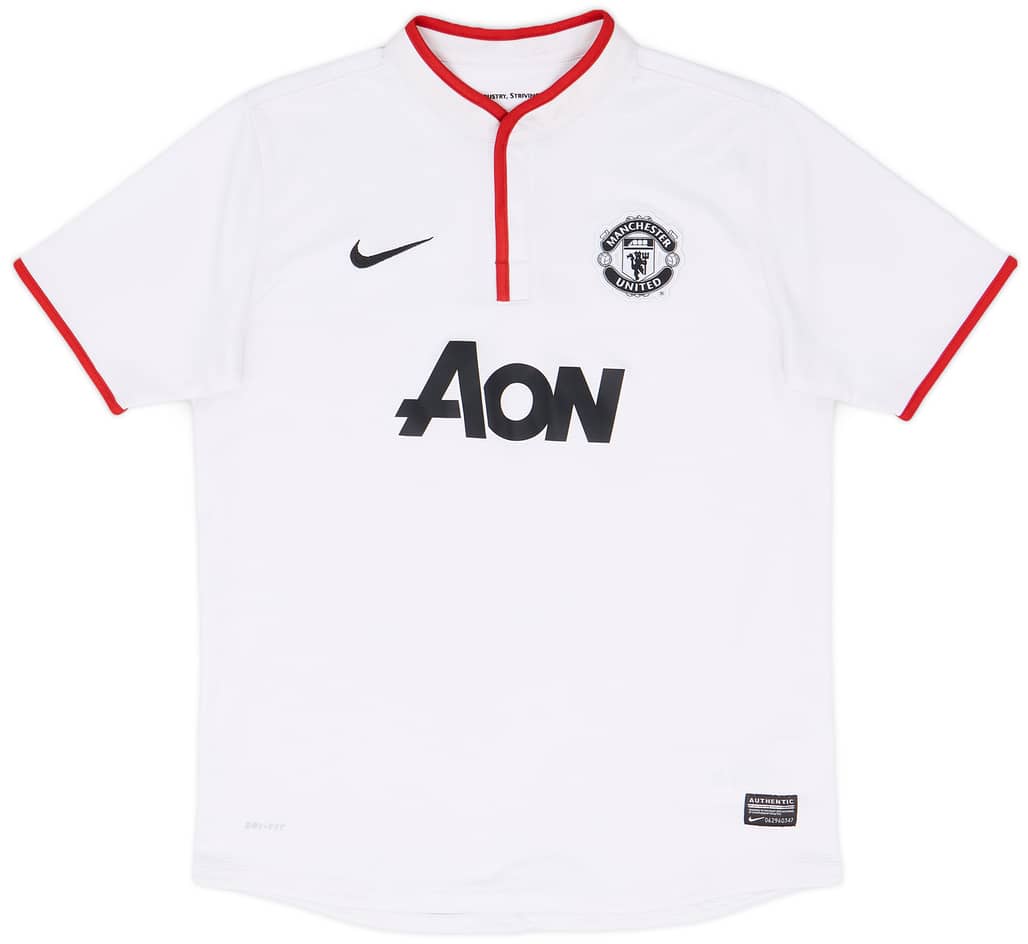 2012-14 Manchester United Away Shirt - 8/10 - (XL.Boys)
