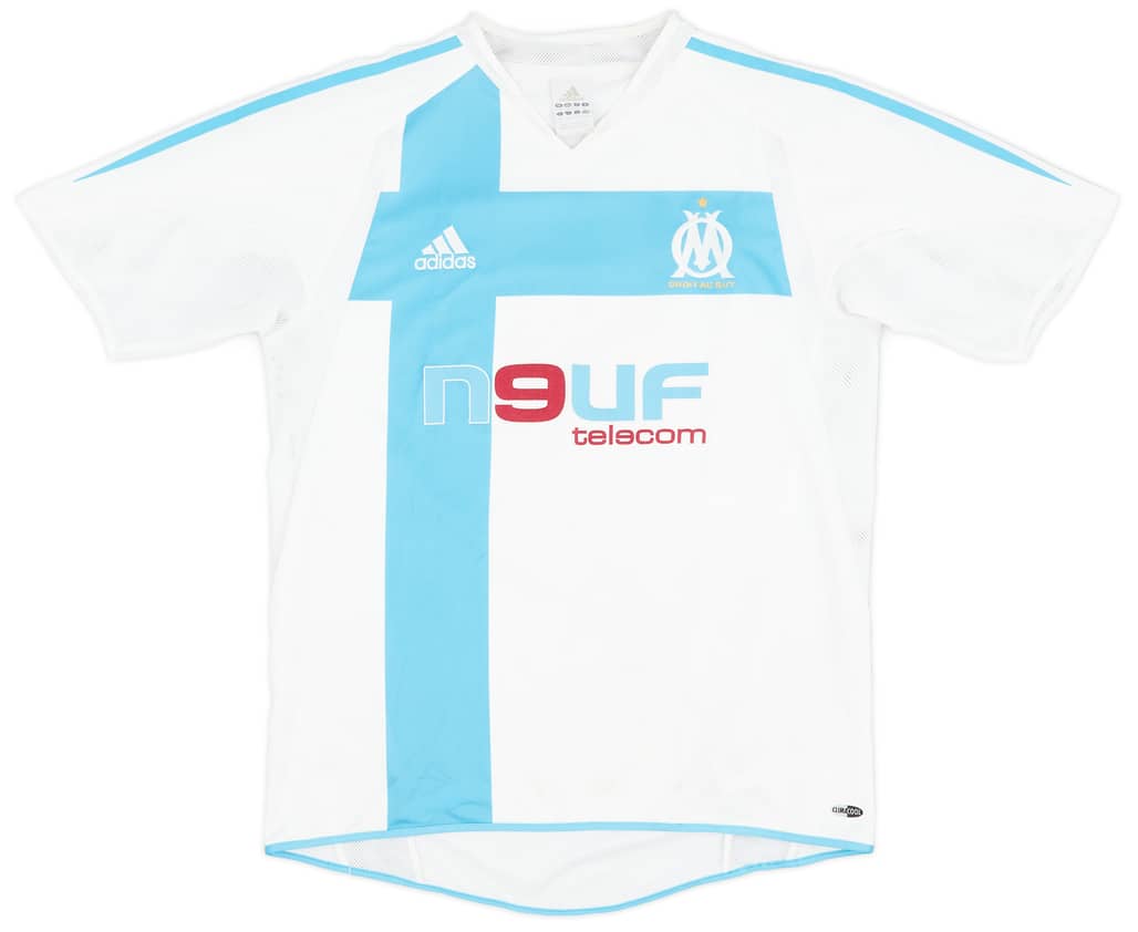 2004-05 Olympique Marseille Home Shirt - 8/10 - (XL.Boys)