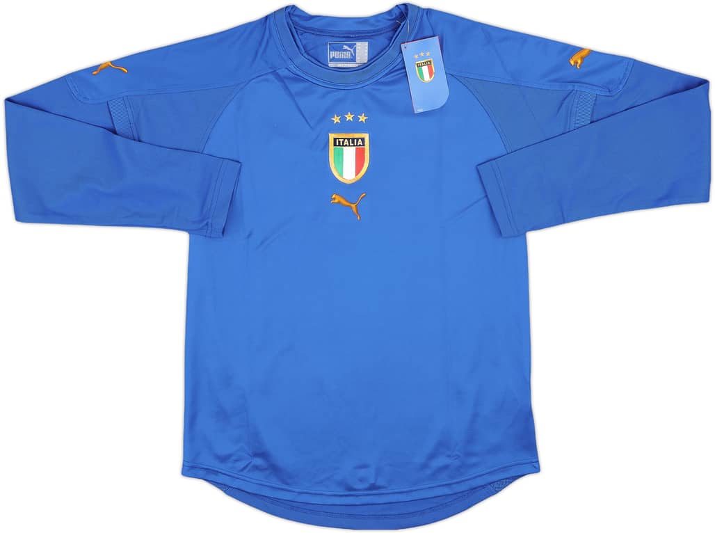 2004-06 Italy Home L/S Shirt (Women's M)