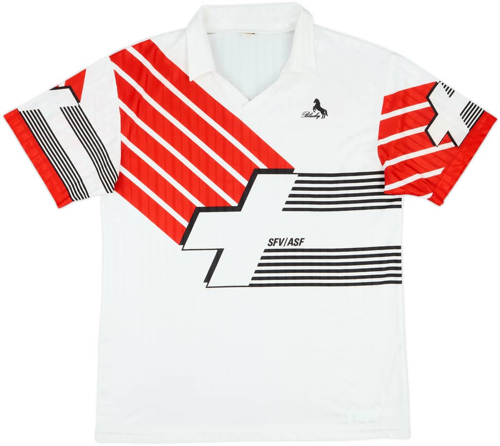 1990-92 Switzerland Away Shirt - 8/10 - (M)