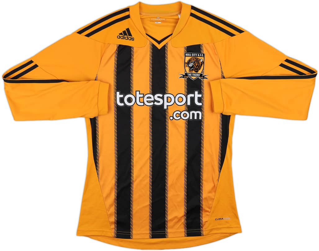 2010-11 Hull City Home L/S Shirt - 10/10 - (S)