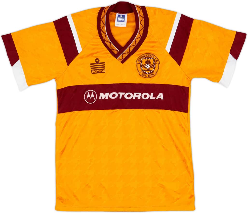 1991-92 Motherwell Home Shirt - 9/10 - (L.Boys)