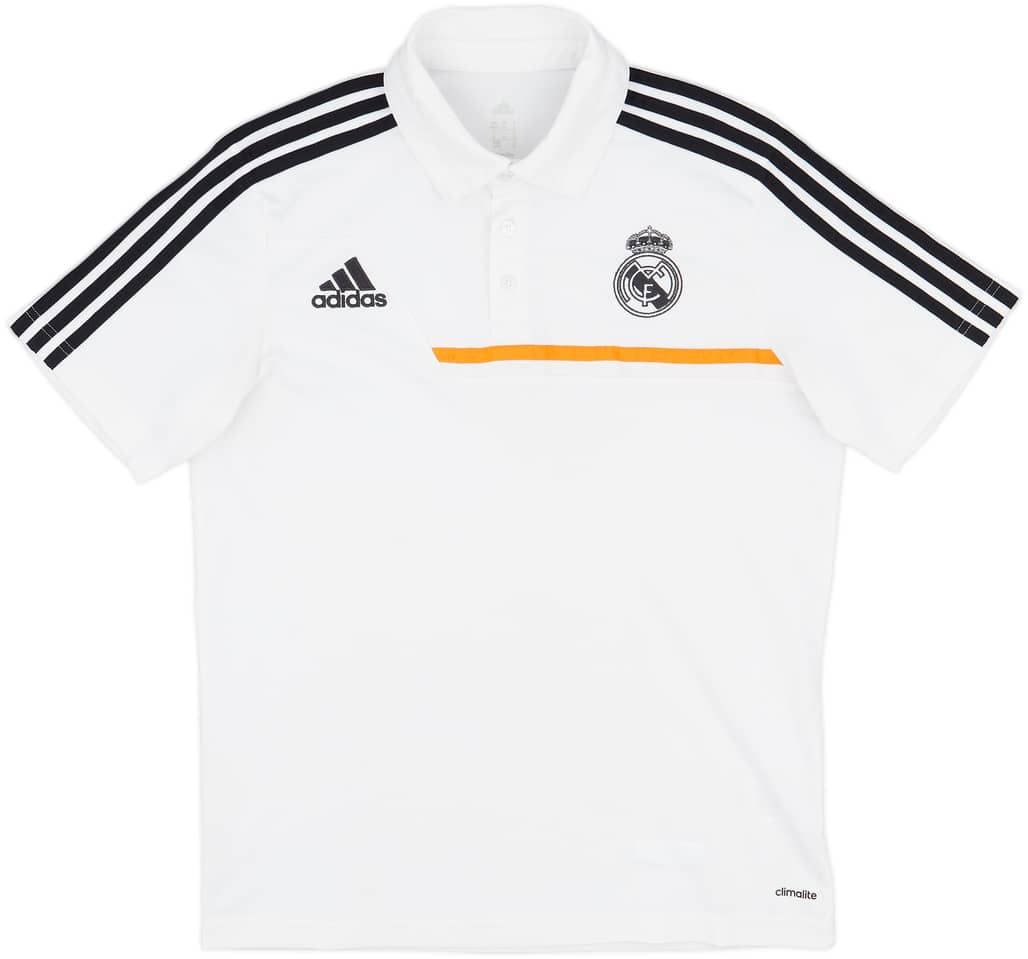 2013-14 Real Madrid adidas Polo Shirt - 9/10 - (M/L)