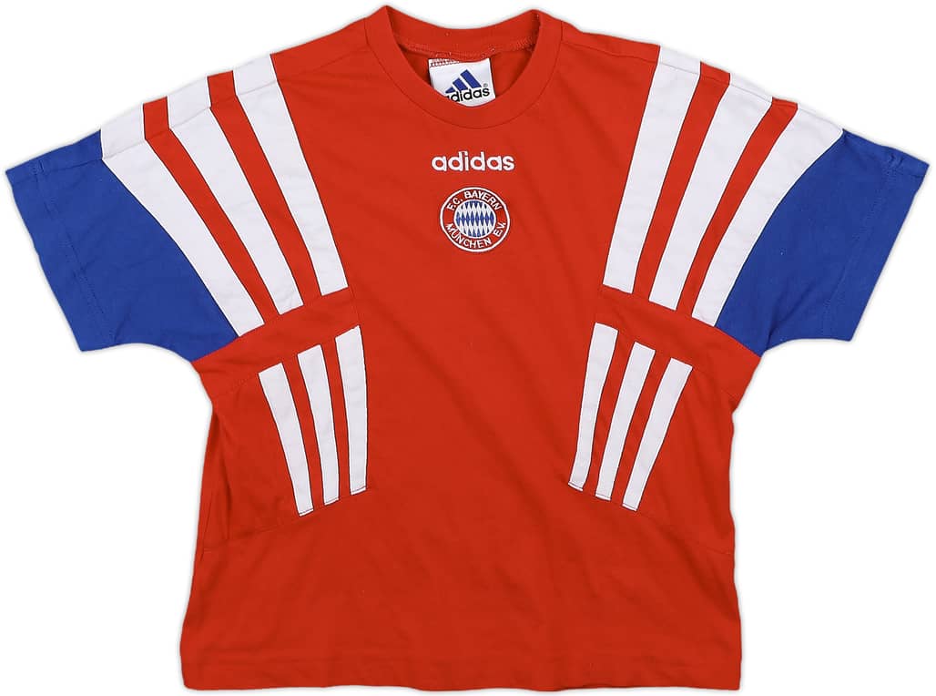 1995-96 Bayern Munich adidas Training Shirt - 8/10 - (S.Boys)