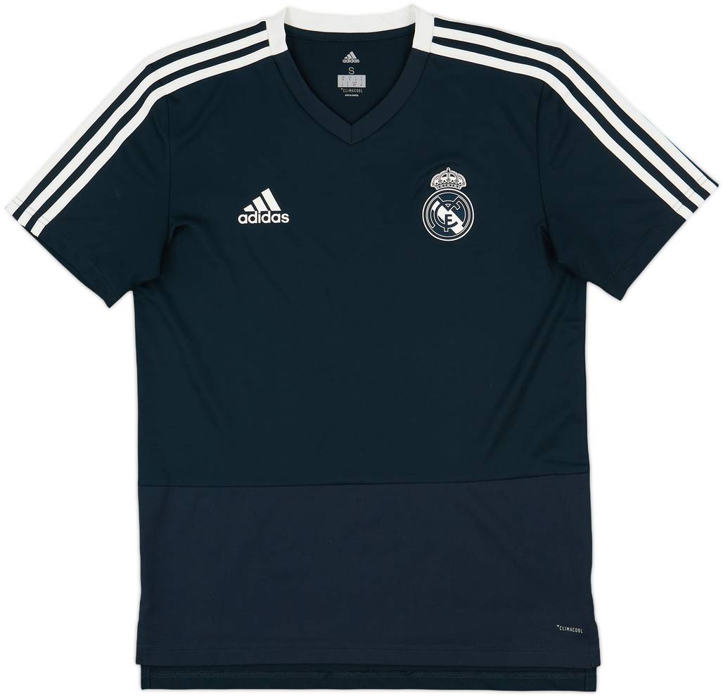 2018-19 Real Madrid adidas Training Shirt - 9/10 - (S)