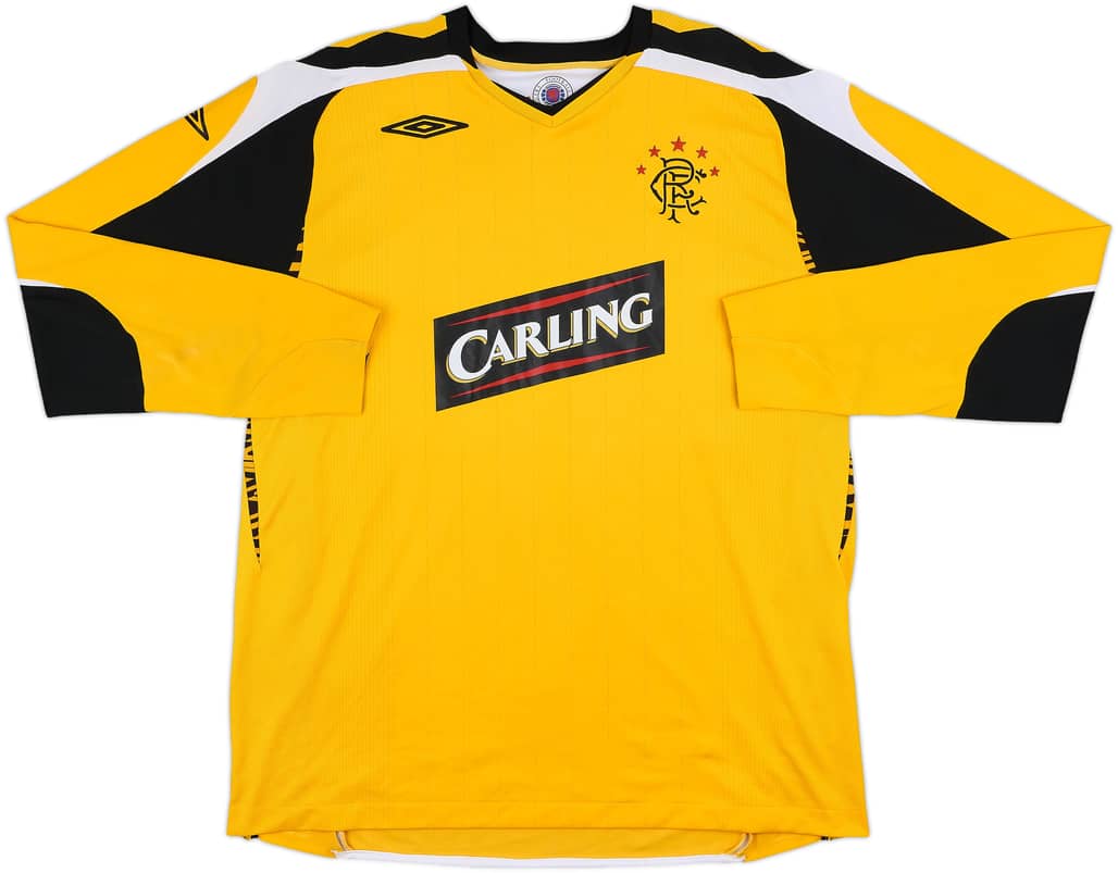2007-08 Rangers UEFA Cup GK Shirt - 8/10 - (XL)