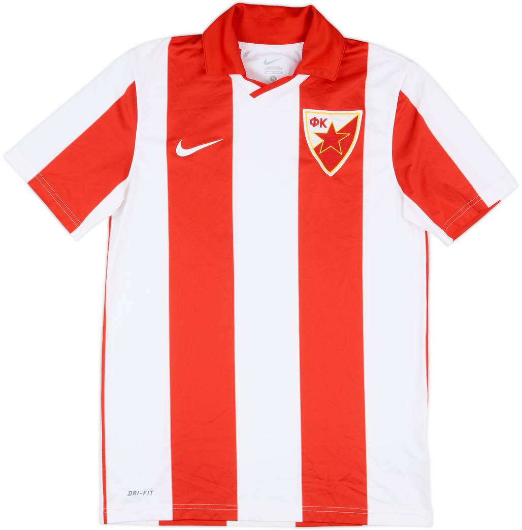 2011-12 Red Star Belgrade Home Shirt - 8/10 - (M)