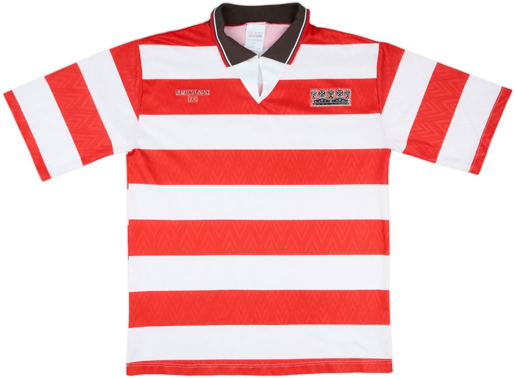 1992-93 Kingstonian Home Shirt - 8/10 - (XL)