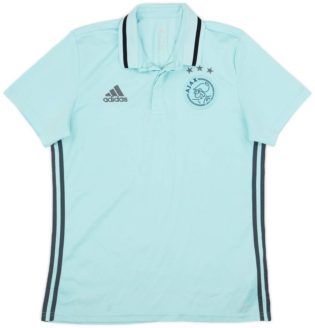 2018-19 Ajax adidas Polo Shirt - 7/10 - (L)