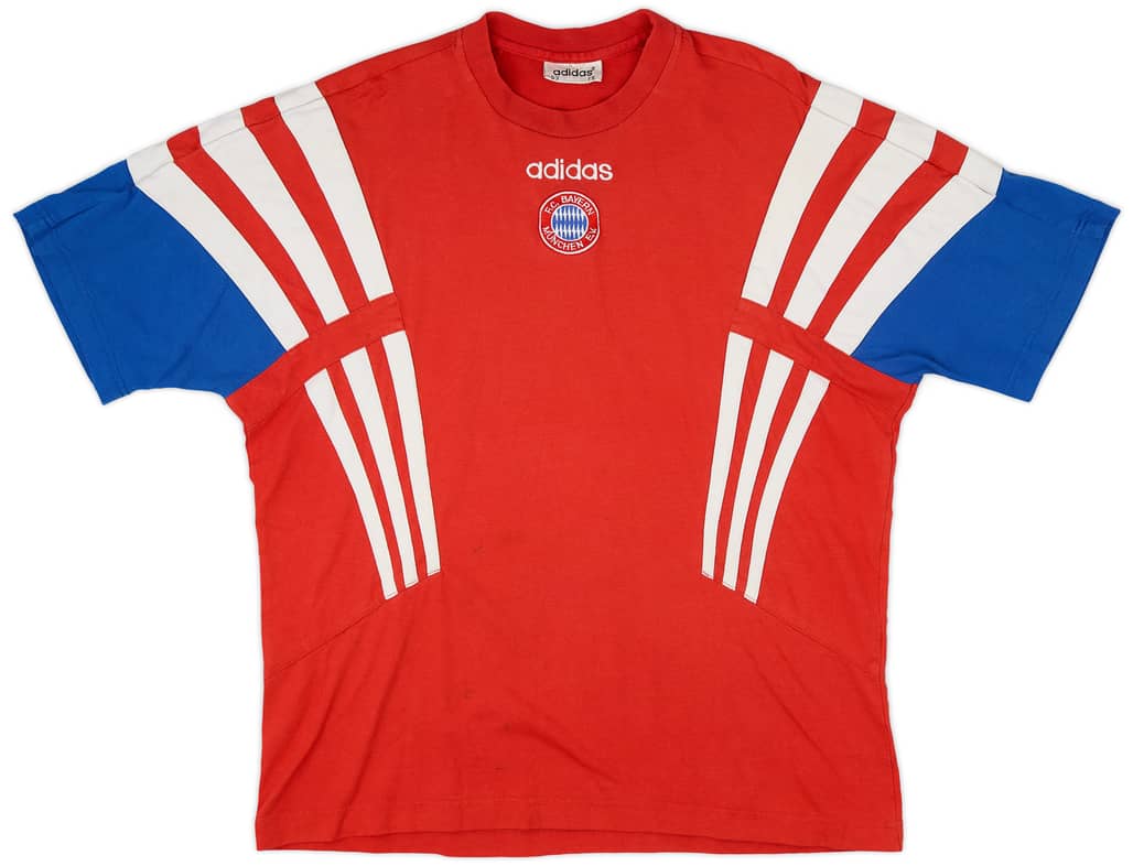 1996-98 Bayern Munich adidas Training Shirt - 7/10 - (XL)