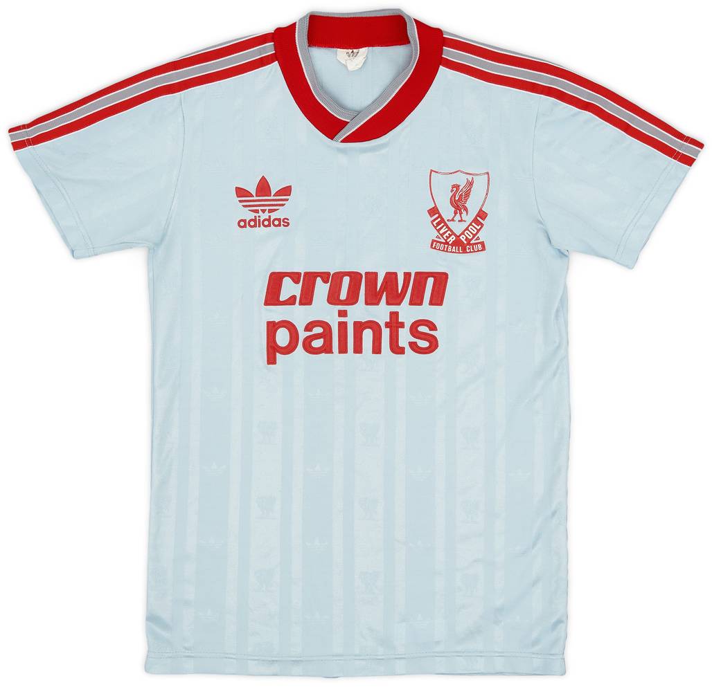 1987-88 Liverpool Away Shirt - 8/10 - (Y)