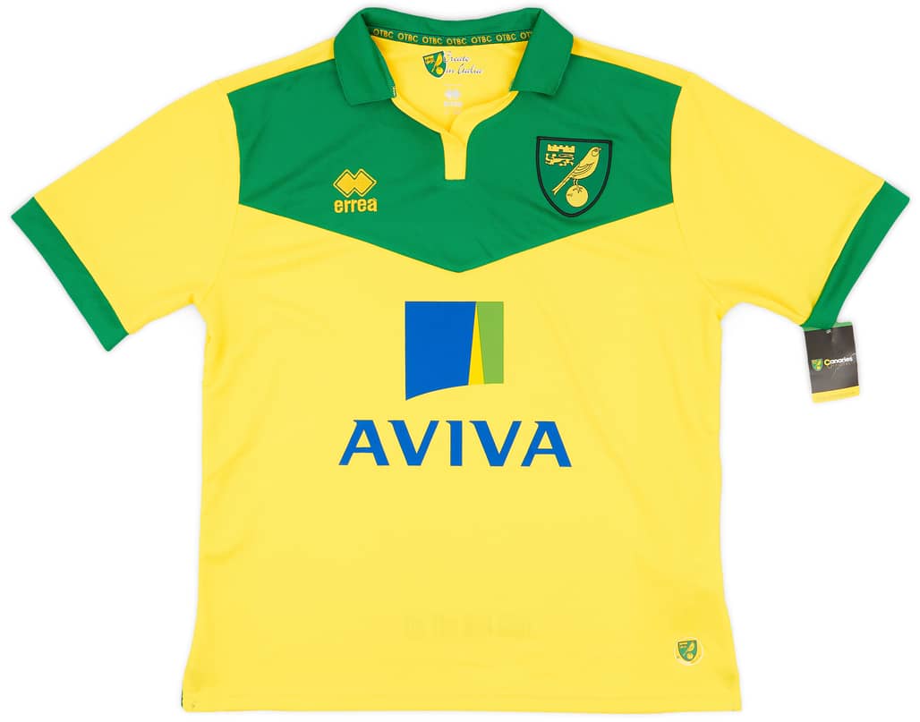 2014-15 Norwich Home Shirt (XXL)