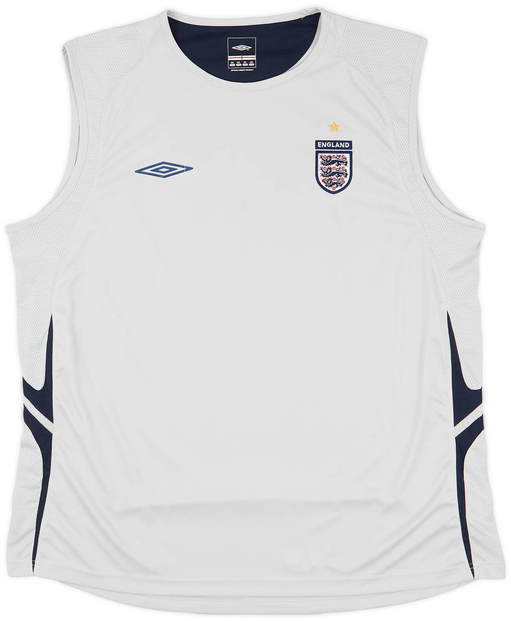 2006-07 England Umbro Training Vest - 8/10 - (3XL)
