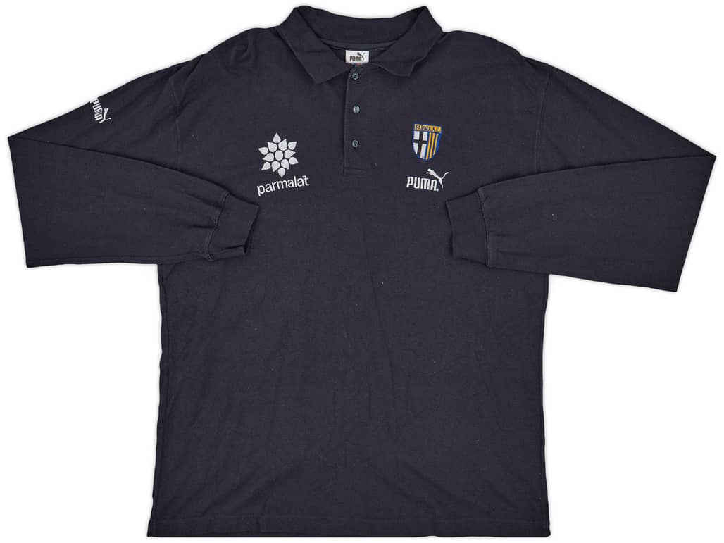 1997-98 Parma Puma Polo L/S Shirt - 8/10 - (XL)