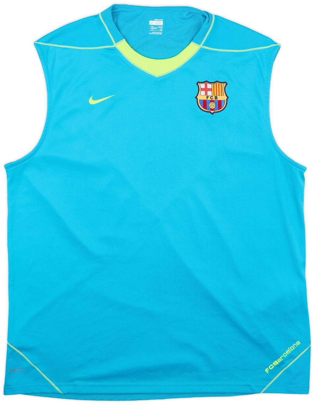 2007-08 Barcelona Nike Training Vest - 10/10 - (XXL)