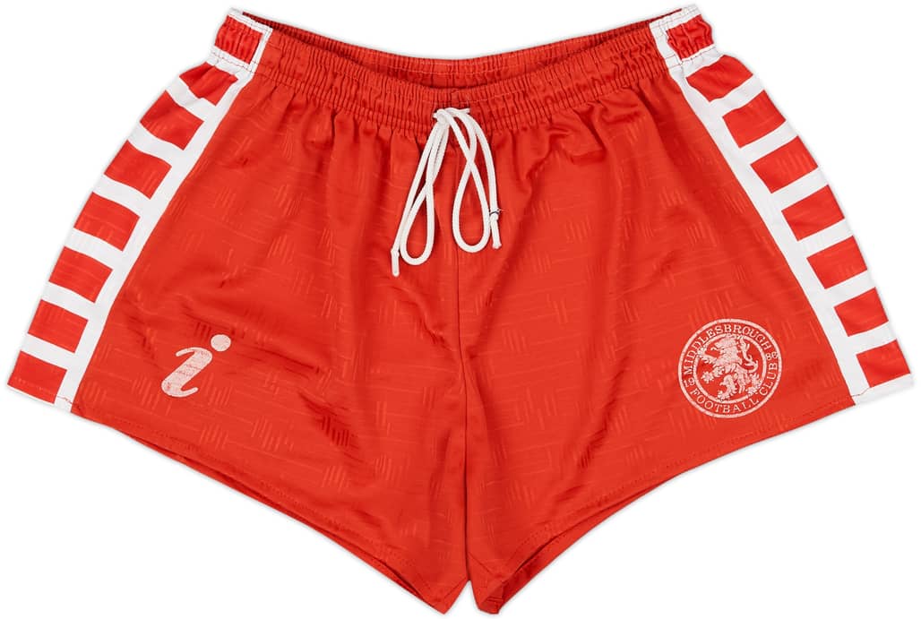 1990-92 Middlesbrough Home Shorts - 6/10 - (S)