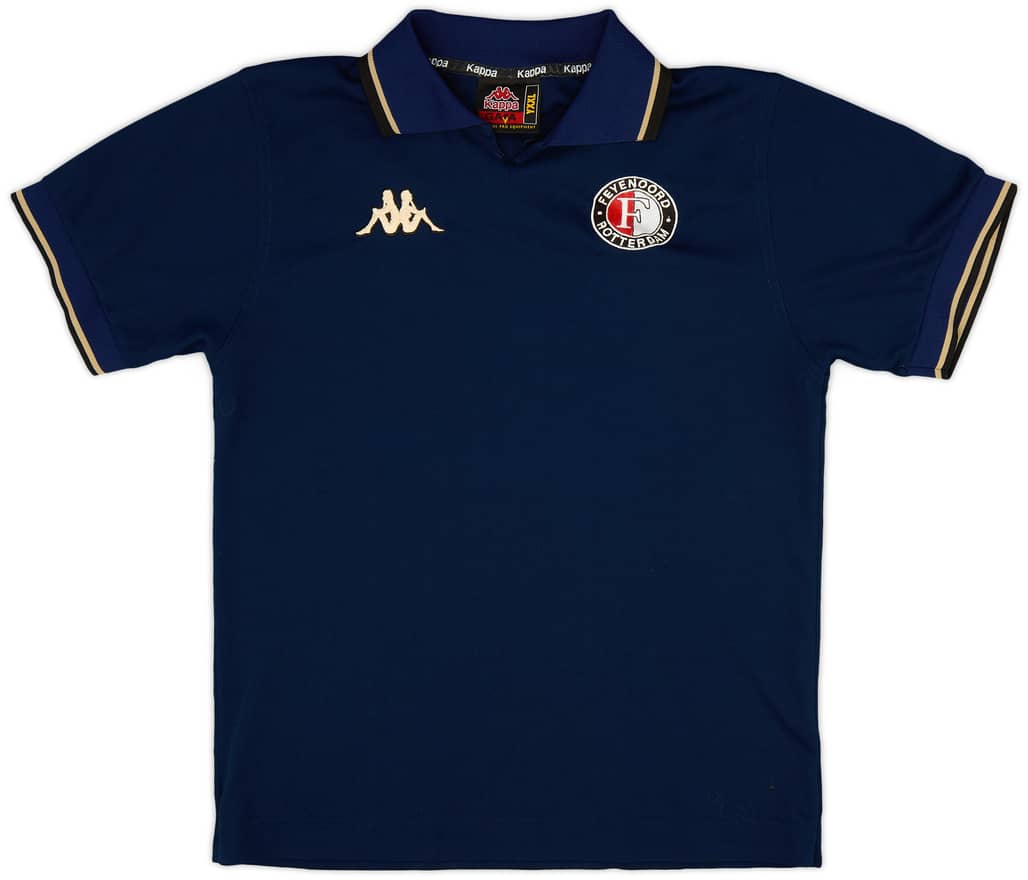 2001-02 Feyenoord Kappa Polo Shirt - 9/10 - (XXL.Boys)