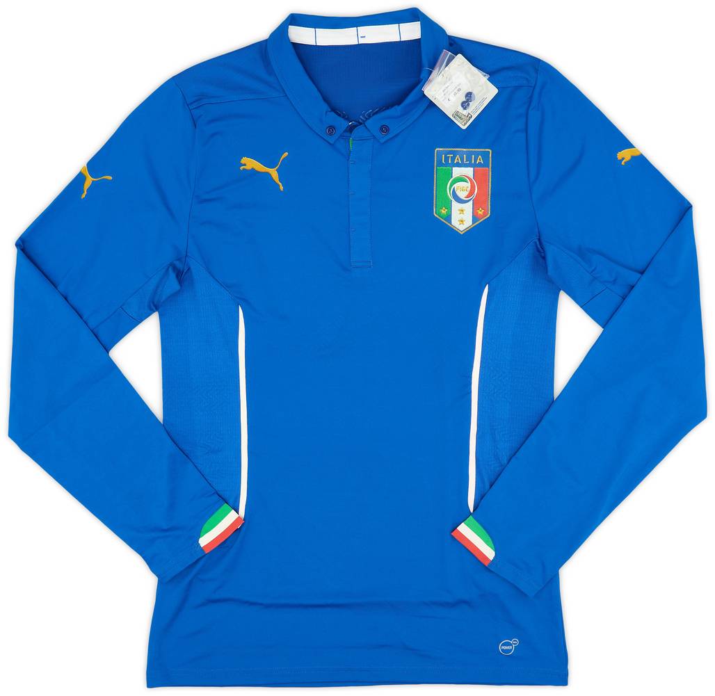 2014-15 Italy Player Issue Away L/S Shirt (XXL)