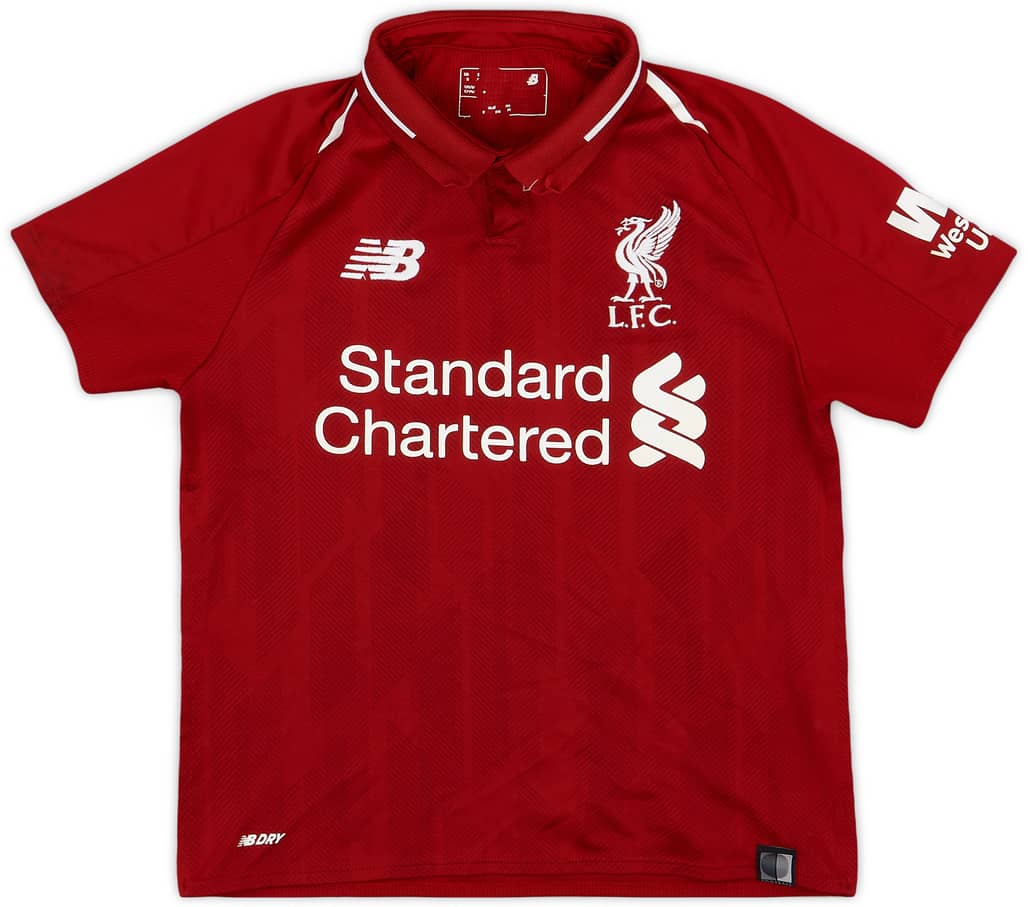 2018-19 Liverpool Home Shirt - 7/10 - (6-7 Years)