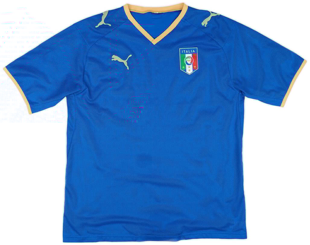 2007-08 Italy Home Shirt - 7/10 - (M)