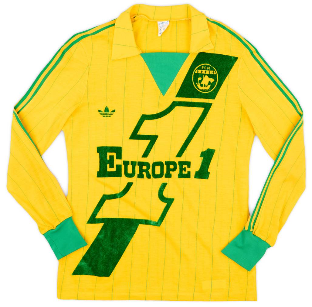 1981-82 Nantes Home Home L/S Shirt - 8/10 - (M)