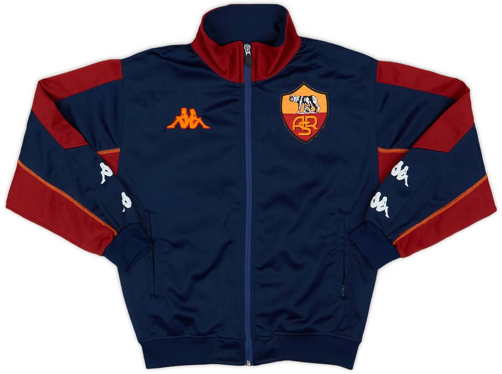 2002-03 Roma Kappa Track Jacket - 9/10 - (L.Boys)
