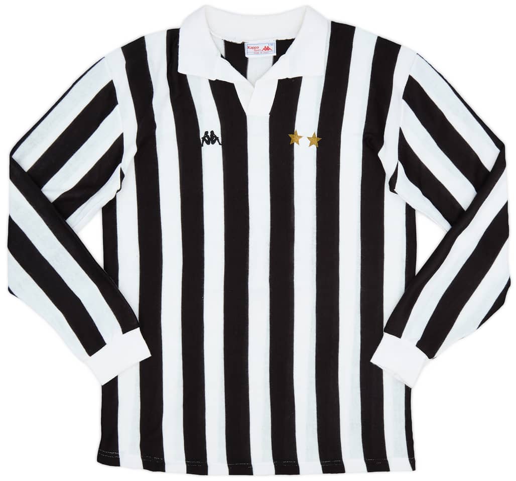 1982-83 Juventus Home L/S Shirt - 9/10 - (M/L)