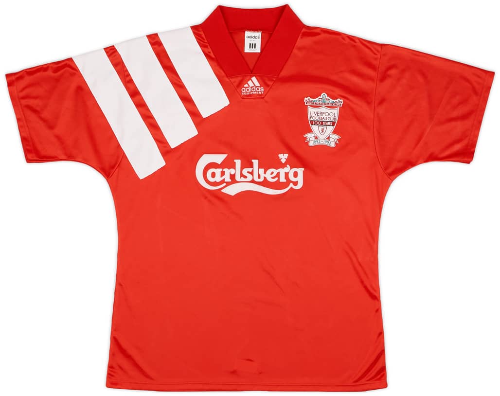 1992-93 Liverpool Centenary Home Shirt - 6/10 - (L)