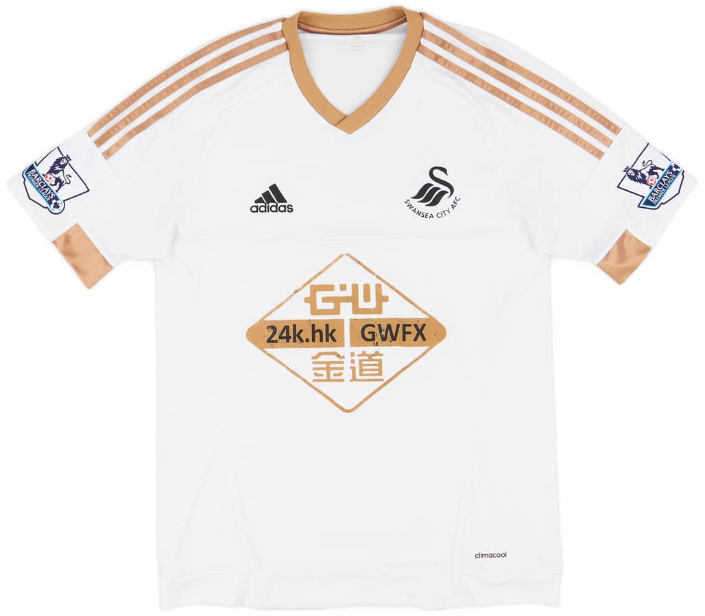 2015-16 Swansea Home Shirt - 6/10 - (M)