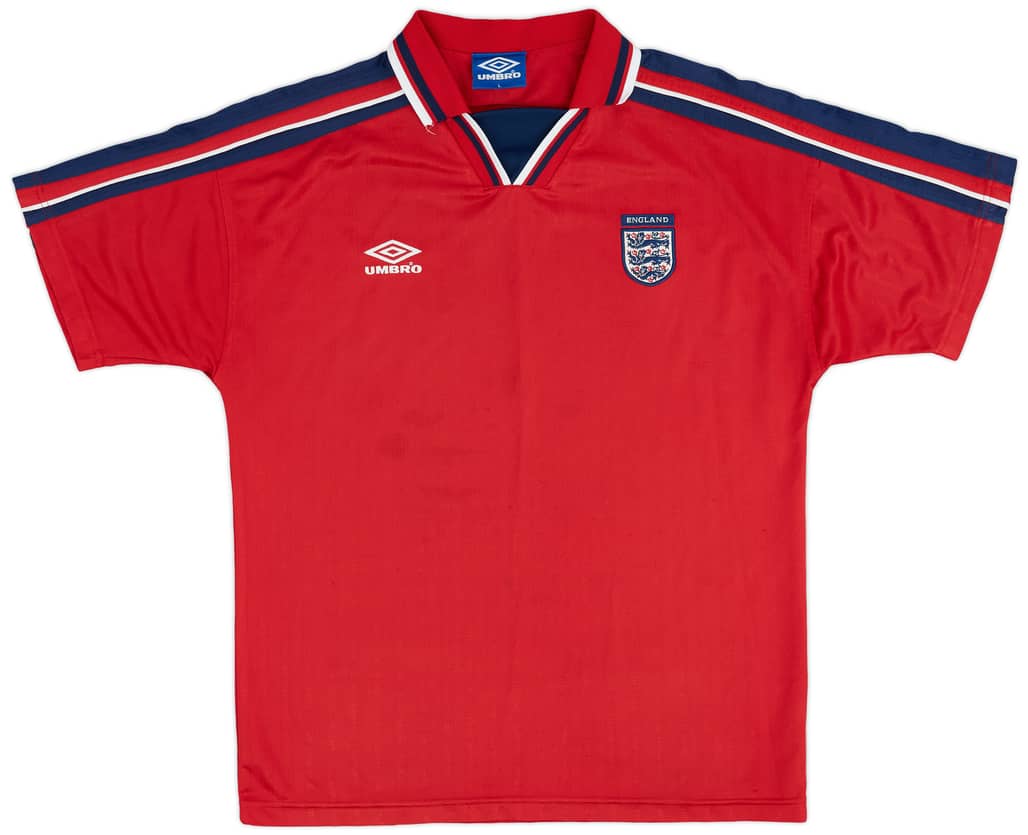 1998 England Umbro Training Shirt - 9/10 - (L)