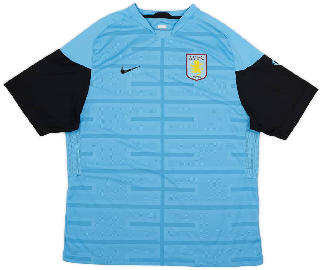 2009-10 Aston Villa Nike Training Shirt - 8/10 - (XL)