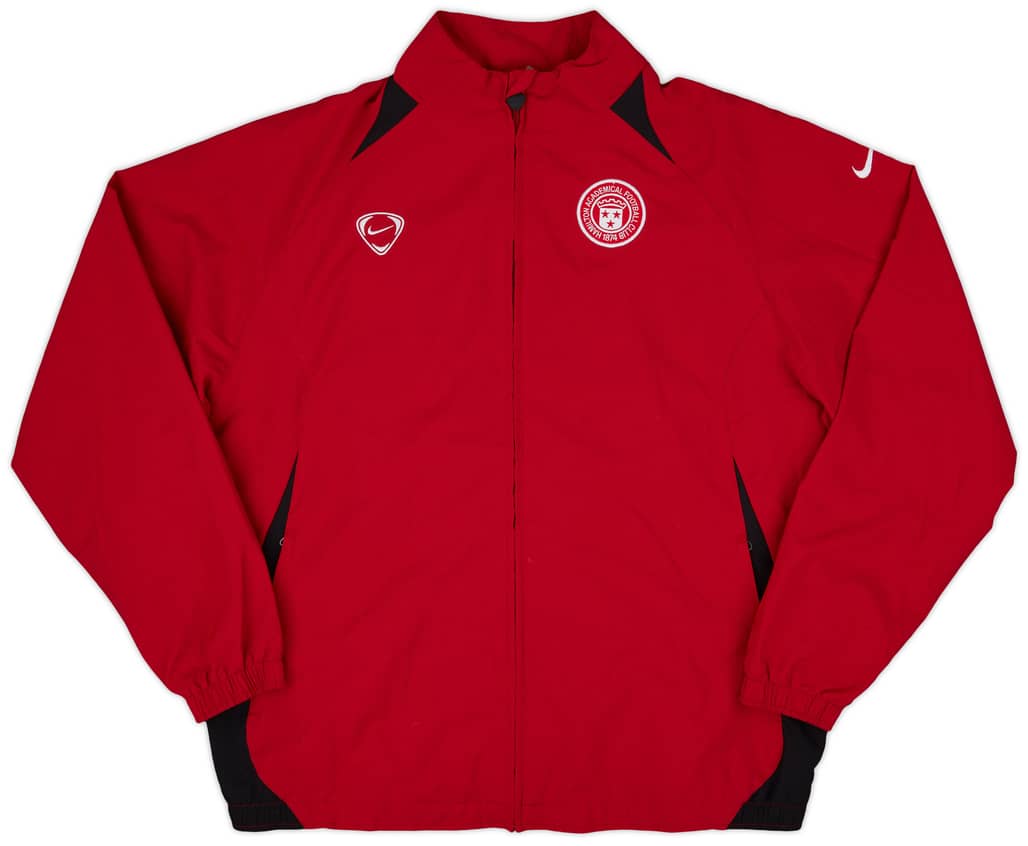 2007-08 Hamilton Academical Nike Track Jacket - 9/10 - (M)