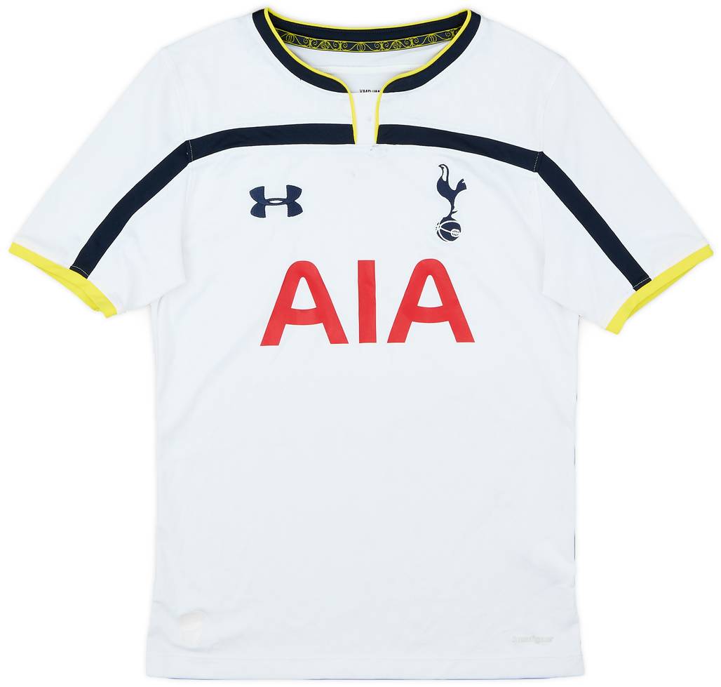 2014-15 Tottenham Home Shirt - 5/10 - (M.Boys)