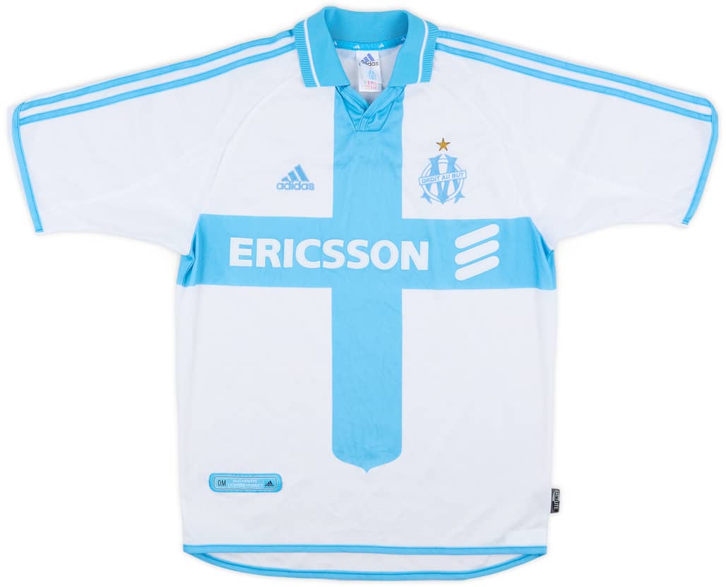 2000-01 Olympique Marseille Home Shirt - 8/10 - (S)