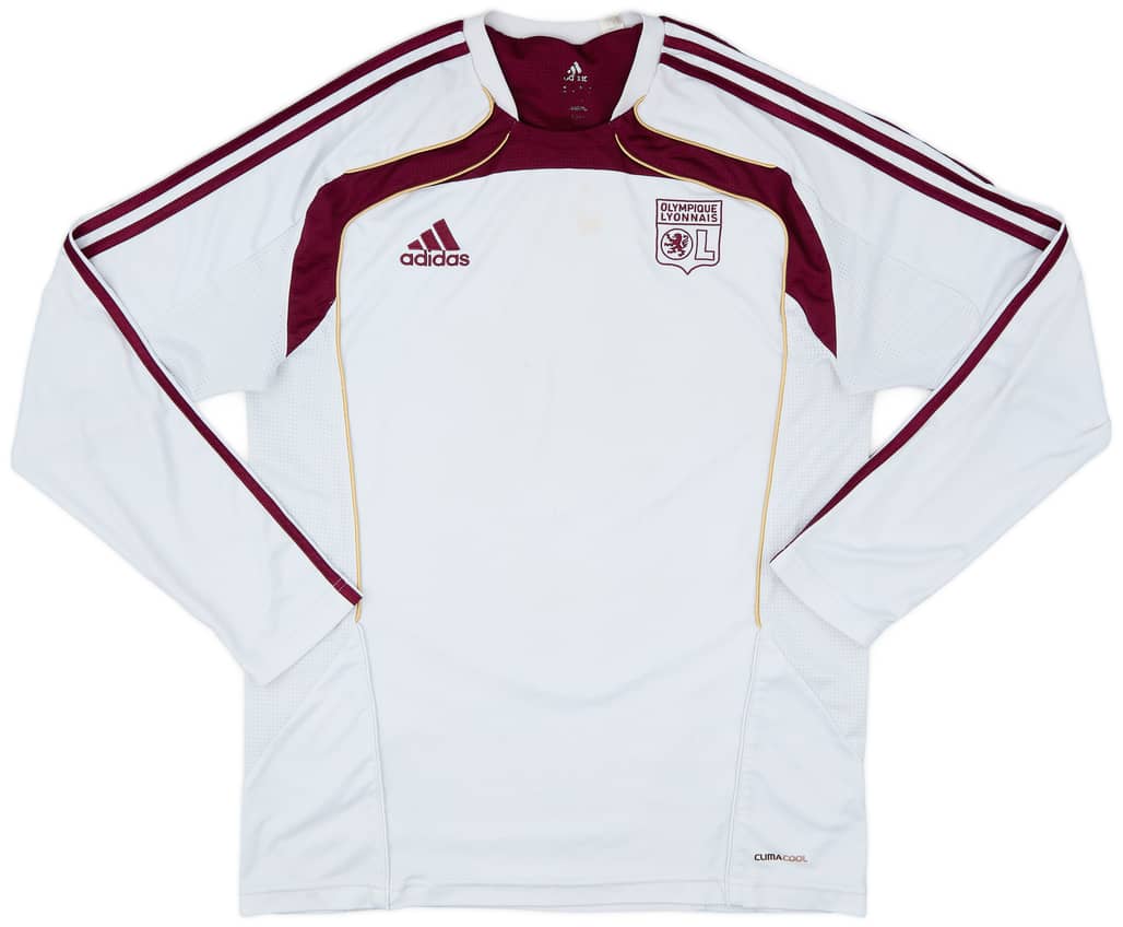 2010-11 Lyon adidas Training L/S Shirt - 6/10 - (L)