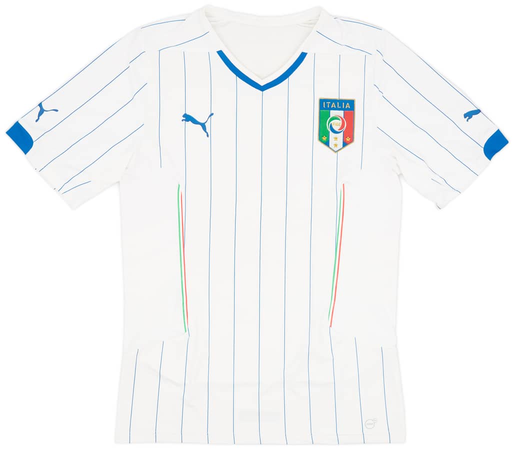 2014-15 Italy Player Issue Away Shirt - 9/10 - (3XL)