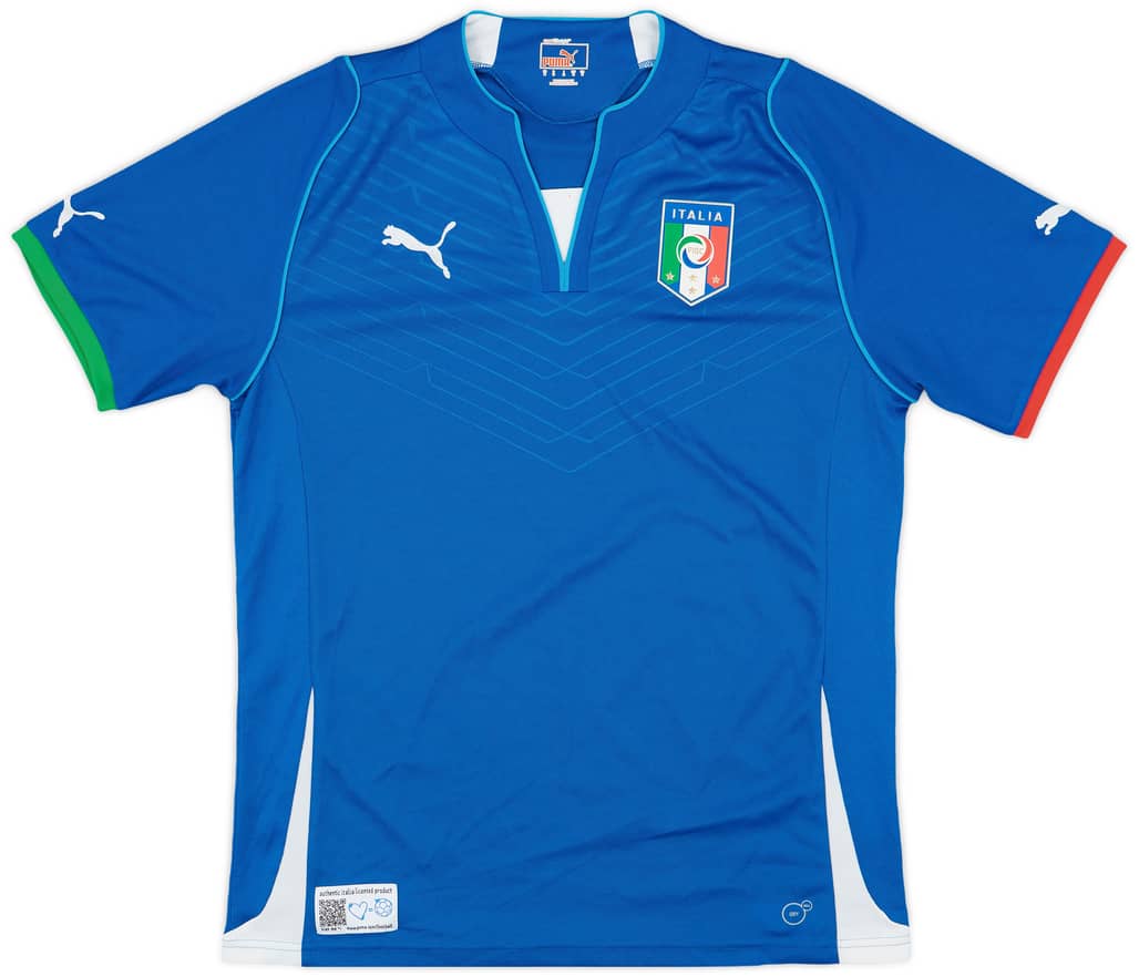 2013 Italy Confederations Cup Home Shirt - 9/10 - (M)