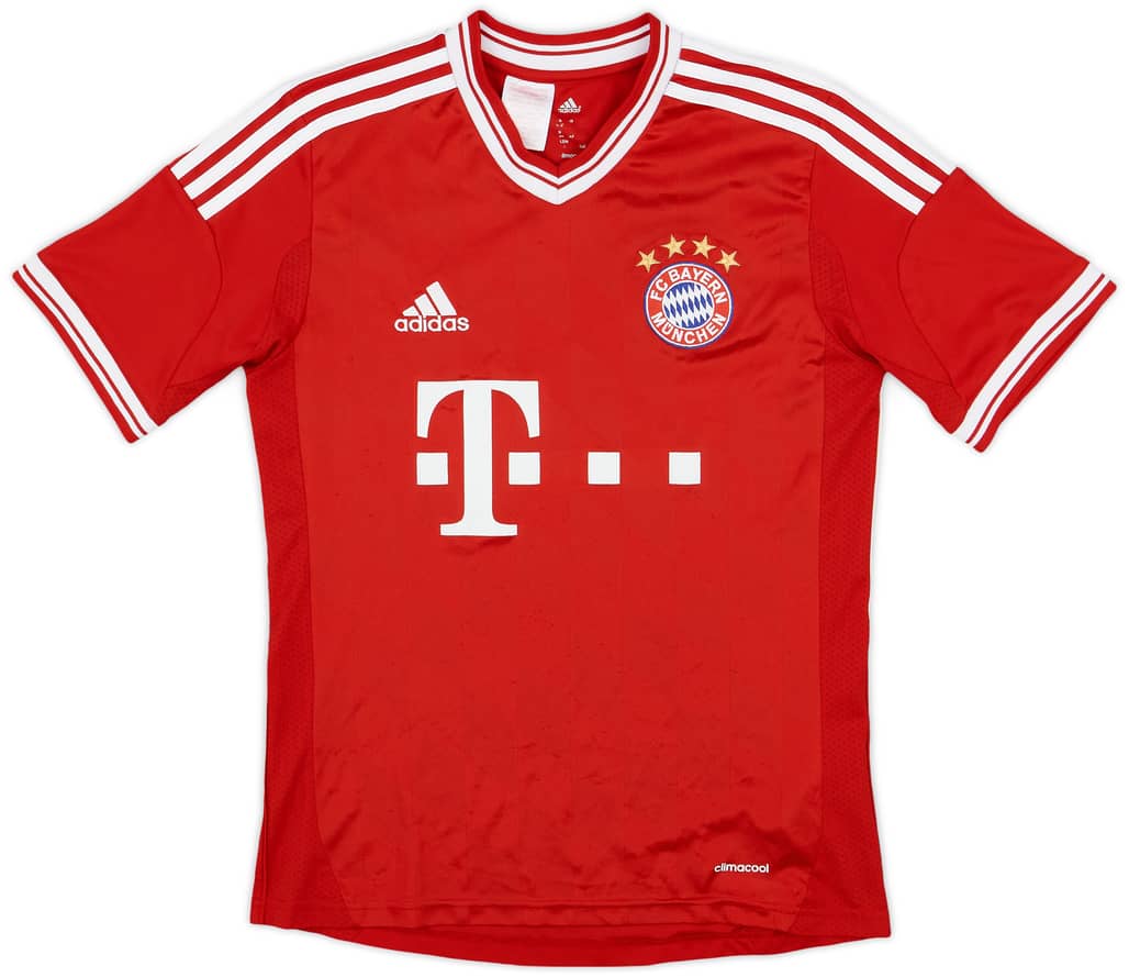 2013-14 Bayern Munich Home Shirt - 8/10 - (L.Boys)