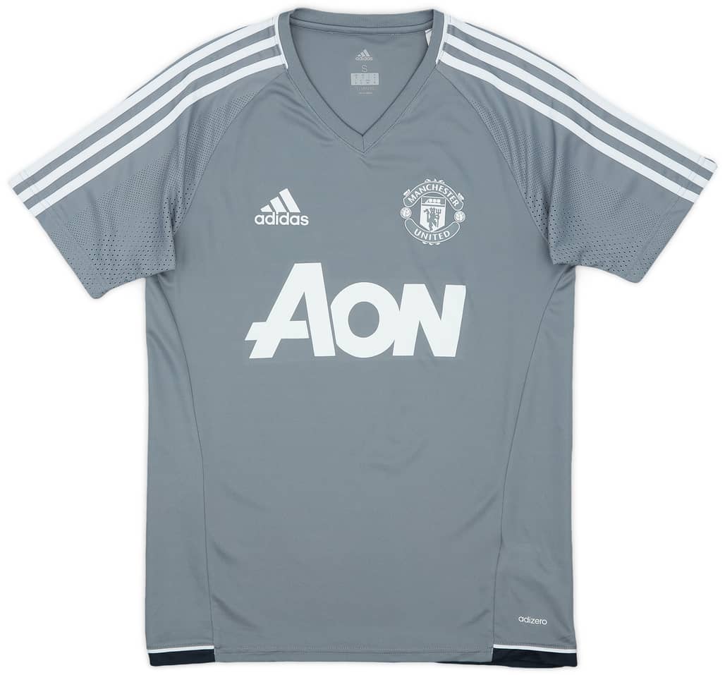 2017-18 Manchester United adizero Training Shirt - 9/10 - (S)