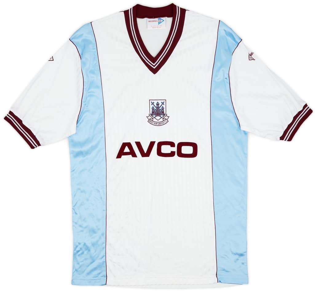 1987-89 West Ham Away Shirt - 10/10 - (M)