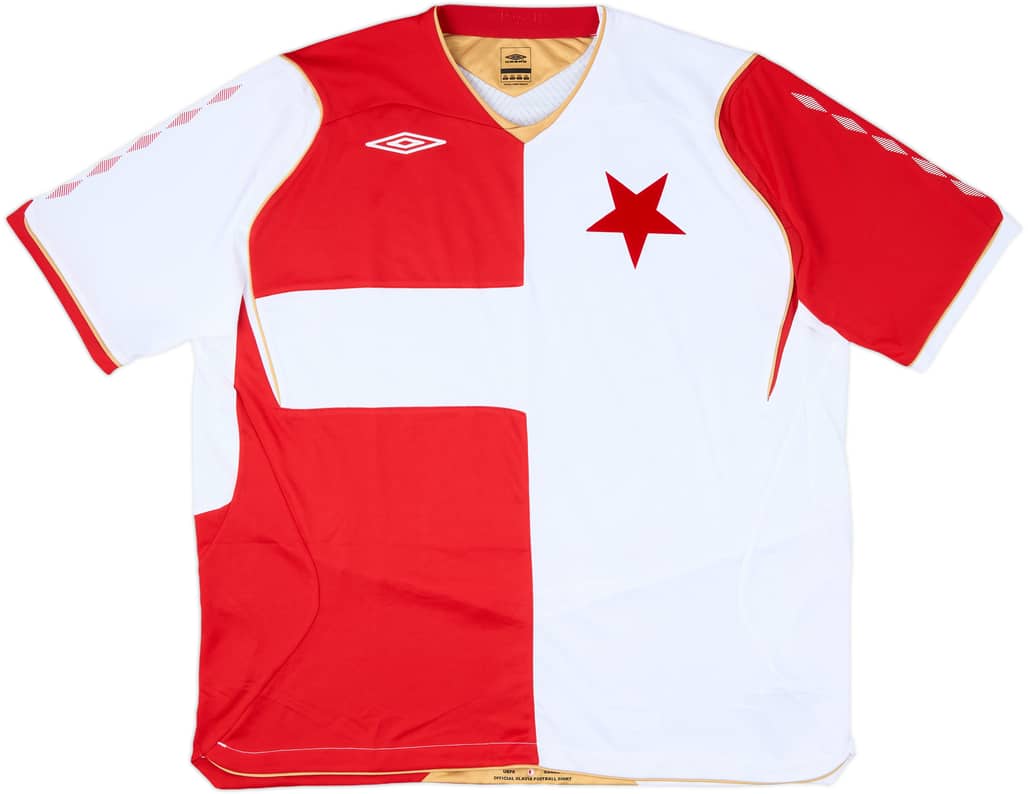 2008-09 Slavia Prague Home Shirt (XXL)