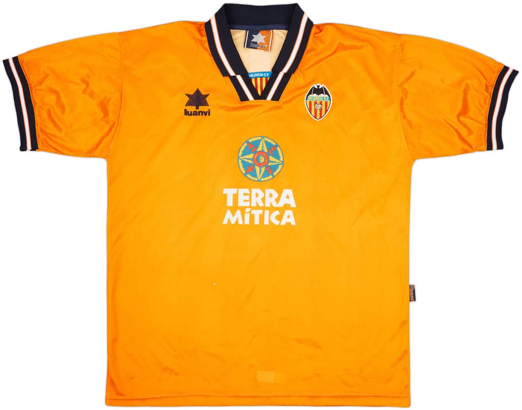 1998-99 Valencia Away Shirt - 5/10 - (XL)