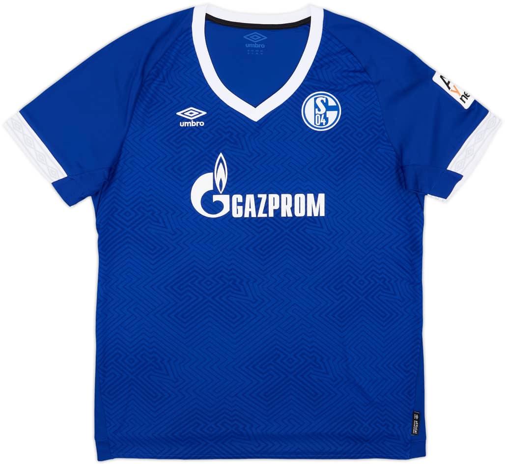2018-19 Schalke Home Shirt - 9/10 - (Women's L)